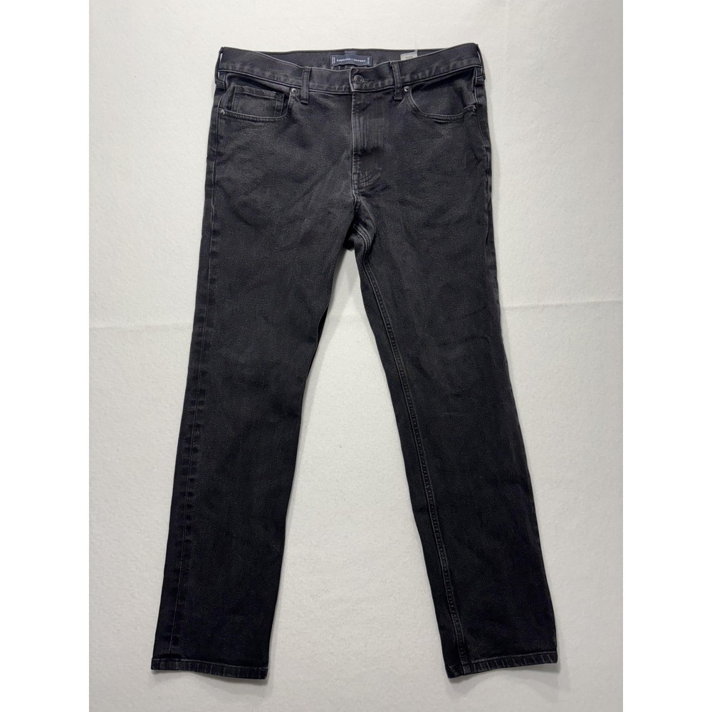 Everlane The Slim Jeans Mens 35x30 Gray Charcoal Straight Leg Stretch Denim